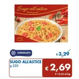 MD Discount SUGO ALL'ASTICE g 220 offerta