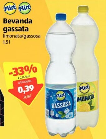 ALDI Flirt Bevanda gassata 1,5l offerta