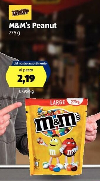 M&M's Peanut 275g