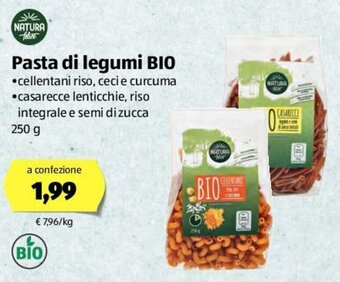 ALDI Pasta di legumi BIO 250g offerta