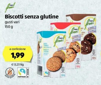 ALDI Biscotti senza glutine 150g offerta