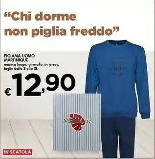 Bennet Pigiama Uomo Martinique offerta