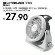 Bennet Bimar Termoventilatore Hf198 offerta