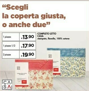 Bennet Completo Letto Casa offerta