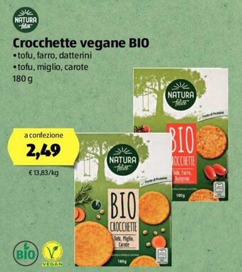 ALDI Crocchette vegane BIO 180g offerta