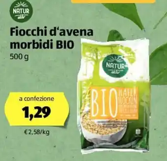 ALDI Fiocchi d'avena morbidi BIO 500g offerta