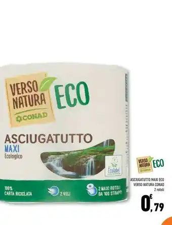 Conad City Conad Asciugatutto Maxi Ecologico Verso Natura offerta