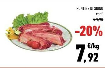 Conad City Puntine Di Suino offerta