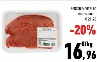 Conad City Fegato Di Vitello offerta