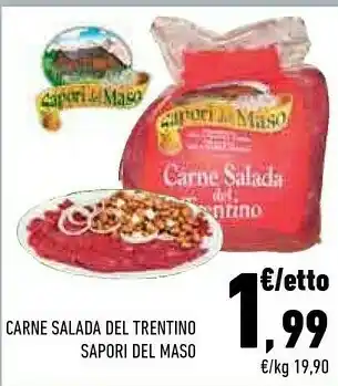Conad City Sapori Del Maso Carne Salada Del Trentino offerta