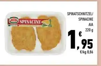 Conad City Aia Spinacine 220 G offerta