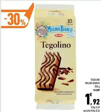 Conad City Mulino Bianco Barilla - Tegolino 350 g(ml) offerta