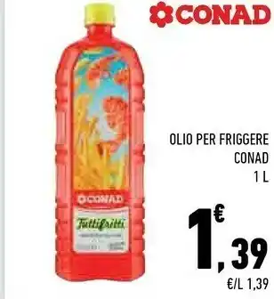 Conad City Conad Olio Per Friggere offerta