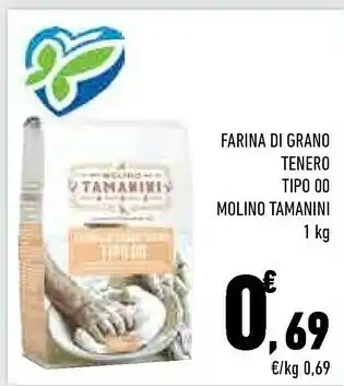 Molino tamanini Farina Di Grano Tenero Tipo 00