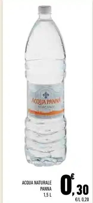 Conad City Acqua panna Acqua Panna - Acqua Minerale Naturale 1500 g(ml) offerta