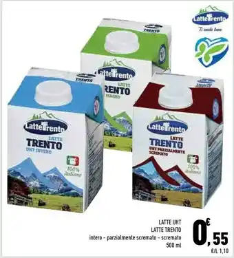 Conad Latte Trento Latte Parzialmente Scremato Uht offerta