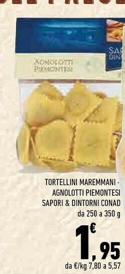 Conad Conad - Tortellini Di Modena Sapori E Dintorni 250 G(ml) offerta