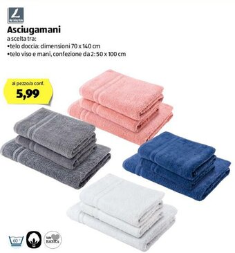 ALDI Asciugamani offerta