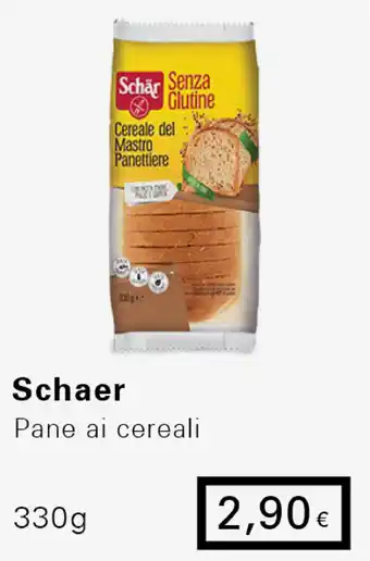 Iper Tosano Schär Pane ai cereali 330g offerta