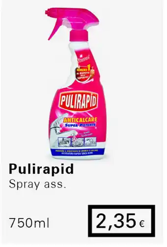 Iper Tosano Pulirapid spray ass. 750ml offerta
