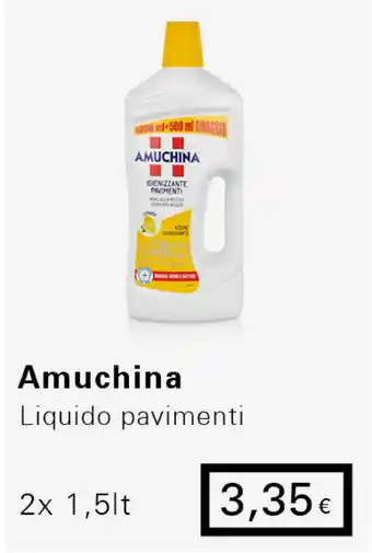Iper Tosano Amuchina Liquido pavimenti 2x 1,5lt offerta