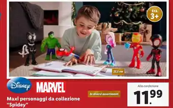 Lidl Maxi personaggi da collezione "Spidey" offerta