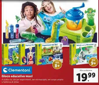 Clementoni Gioco educativo maxi