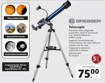 BRESSER Telescopio