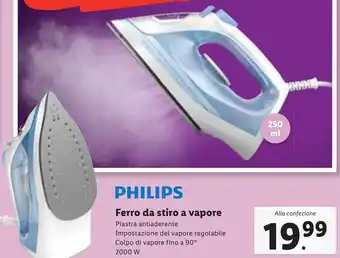 Lidl PHILIPS Ferro da stiro a vapore offerta