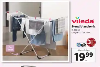 Lidl vileda Stendibiancheria offerta