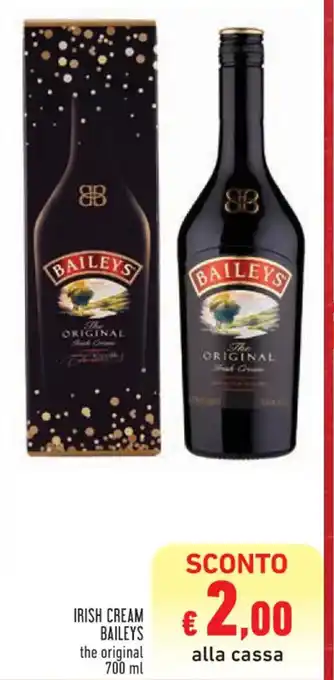 Conad IRISH CREAM BAILEYS 700 ml offerta
