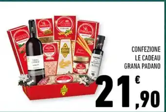 Conad CONFEZIONE LE CADEAU GRANA PADANO offerta