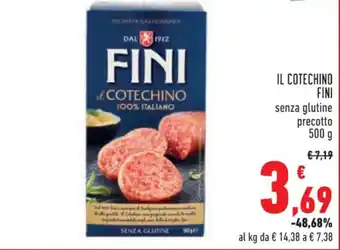 Conad IL COTECHINO FINI 500 g offerta