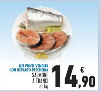 Conad SALMONE A TRANCI offerta