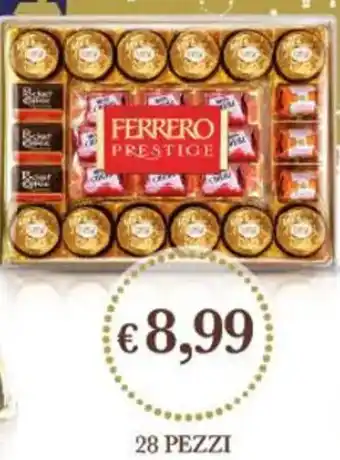Conad FERRERO PRESTIGE 28 PEZZI offerta
