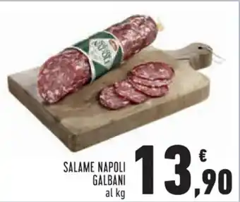 Conad SALAME NAPOLI GALBANI offerta