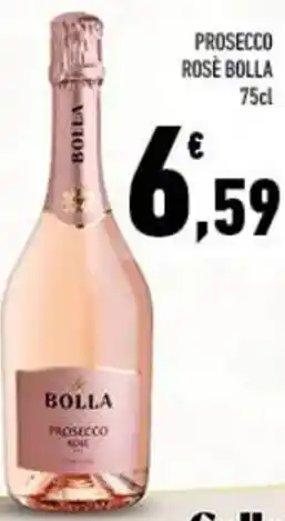 Conad PROSECCO ROSE BOLLA 75cl offerta