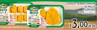 Fileni Bio Cotoletta/Bocconcini Di Pollo 220 g