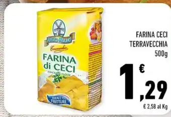 Conad FARINA CECI TERRAVECCHIA 500g offerta
