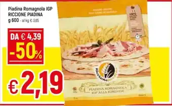 Famila Superstore Piadina Romagnola IGP RICCIONE PIADINA offerta