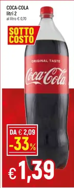 COCA-COLA litri 2