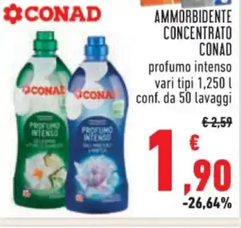 Conad AMMORBIDENTE CONCENTRATO CONAD 1,250 l offerta