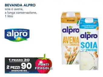 BEVANDA ALPRO soia o avena, 1 litro