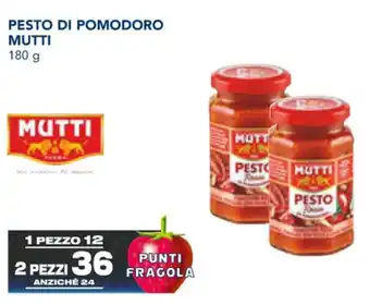 Esselunga PESTO DI POMODORO MUTTI 180 g offerta