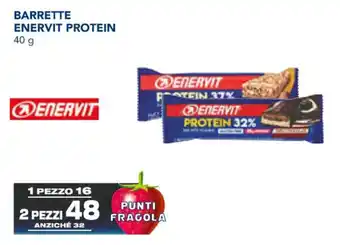 Esselunga BARRETTE ENERVIT PROTEIN 40 g offerta