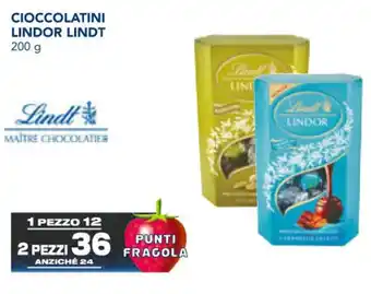 Esselunga CIOCCOLATINI LINDOR LINDT 200 g offerta