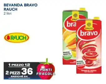 Esselunga BEVANDA BRAVO RAUCH 2 litri offerta