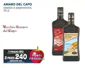 AMARO DEL CAPO classico o peperoncino, 70 cl