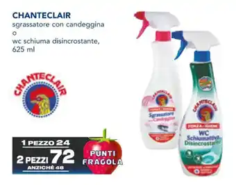 Esselunga CHANTECLAIR sgrassatore con candeggina 625 ml offerta