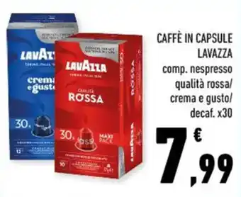 Conad CAFFÈ IN CAPSULE LAVAZZA offerta